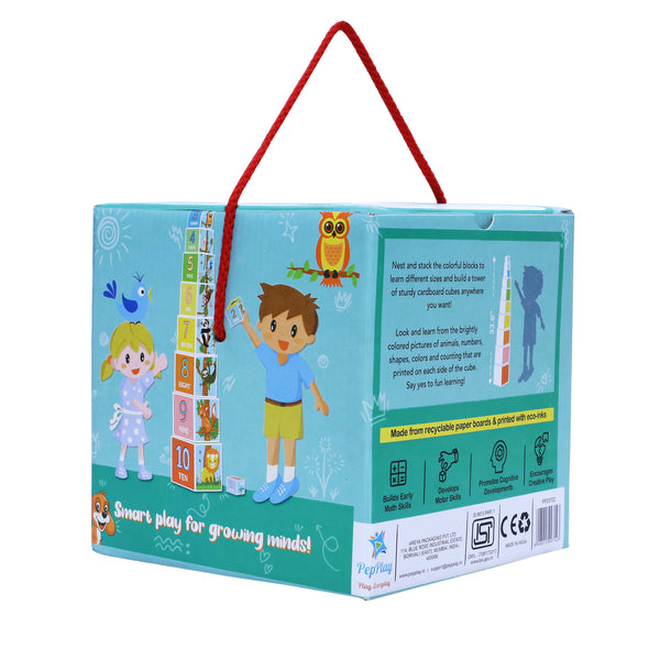 PEPPLAY STACKING & NESTING CUBE