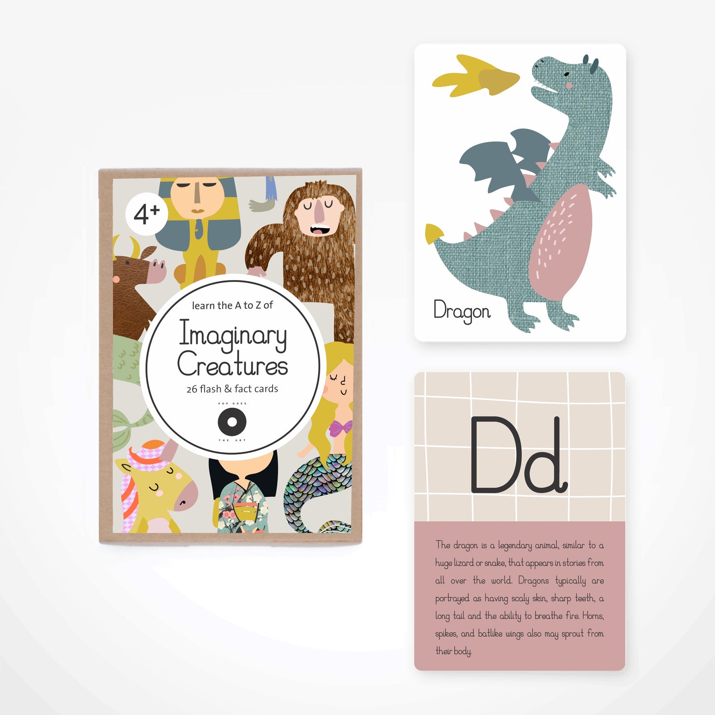 Fact & Flash Cards - Imaginary Creatures