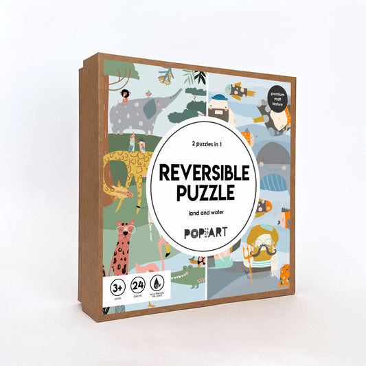 Reversible Puzzle - Land and Water