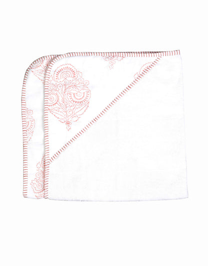 Pink City Hooded Towel