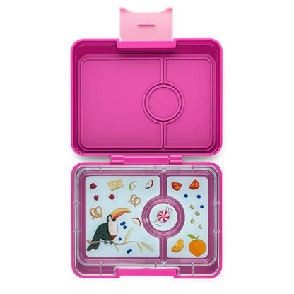 Yumbox Snack 3 Section - Malibu Purple