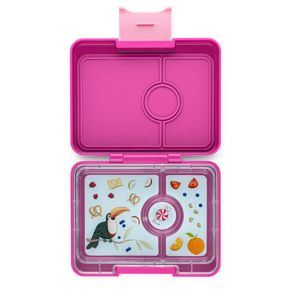 Yumbox Snack 3 Section - Malibu Purple
