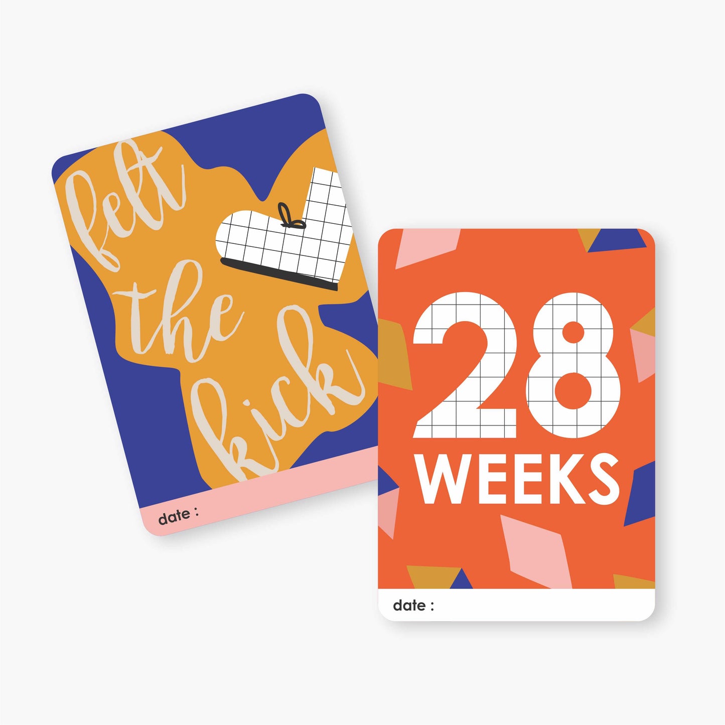 Maternity Milestone Cards