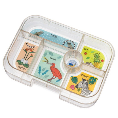 Yumbox 6 Section Original- Safari Orange Jungle