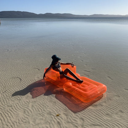 Inflatable Lilo Chair Glitter - Pomelo