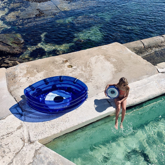 The Pool Greek Eye - Electric Blue