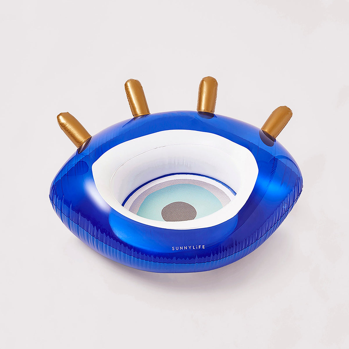 Luxe Pool Ring - Greek Eye Blue