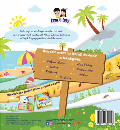 Seasons Activity Book
