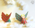 Set of 6 Paper Angels DIY Paper Craft
