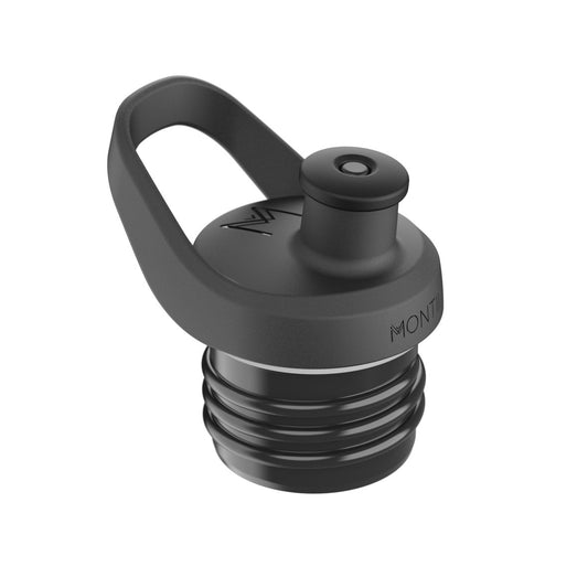 MontiiCo Drink Bottle Lid - Sports 2.0 - Black