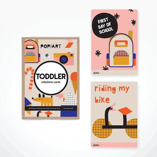 Toddler Milestone Cards