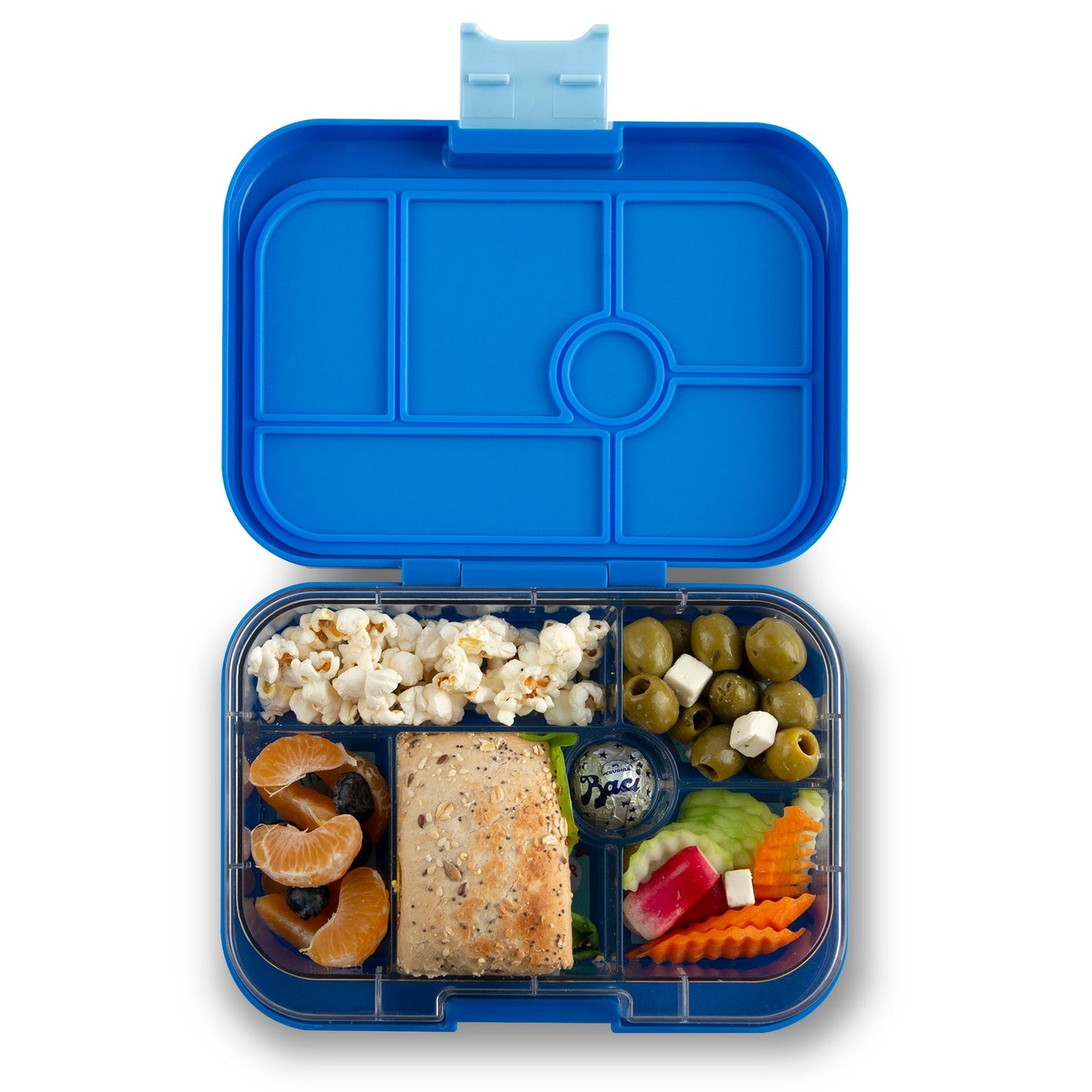 Yumbox 6 Section Original- True Blue Funny Monsters