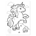 Unicorns, Mermaids and more! Sticker Colouring Book