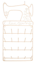 Sewing Spool Holder for 20 Cotton Threads - Cream