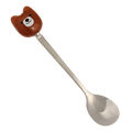 Bruno the Bear Hot Chocolate Spoon