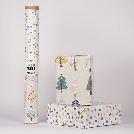 Co-ord Gift Wraps | Tinsel Trees