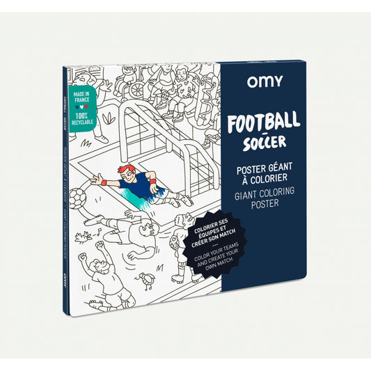 Giant Colouring Poster - Football