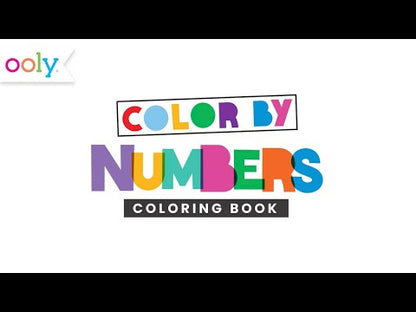 Color By Number Coloring Book-Mythical Friends