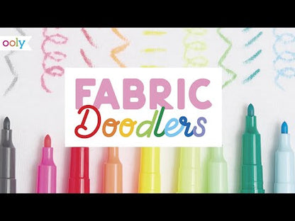 Fabric Doodle Markers - Set of 12