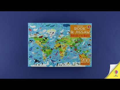 Usborne Book and Jigsaw Animals of the World