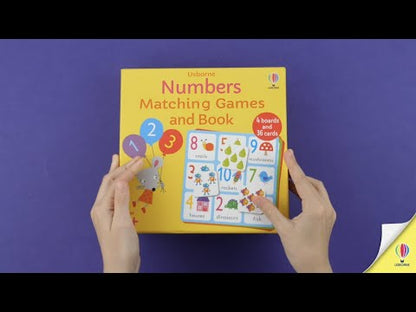 Numbers Matching Games and Book