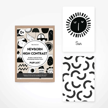 Newborn High Contrast Flash Cards