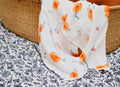 Organic Muslin Swaddle - Marigold