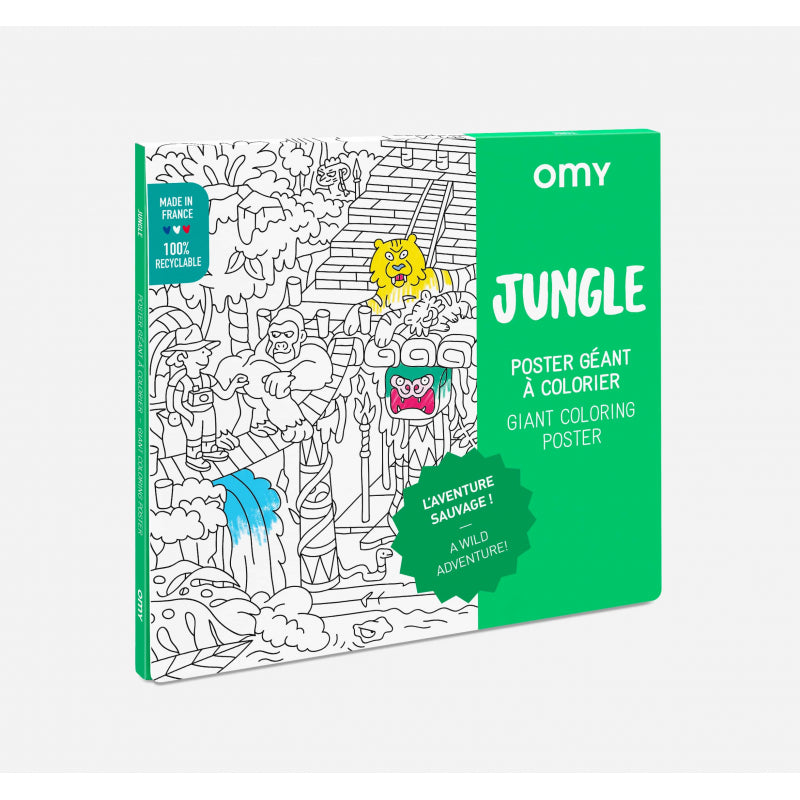 Giant Colouring Poster - Jungle