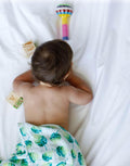 Organic Muslin Swaddle - Leaf