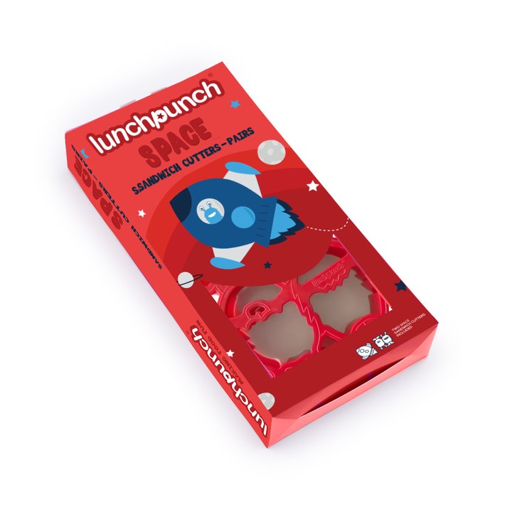 Lunch Punch Sandwich Cutters - Space