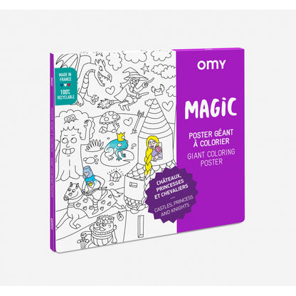 Giant Colouring Poster - Magic