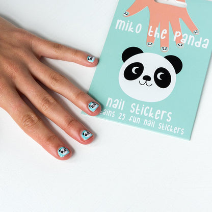 Miko The Panda Nail Sticker (Pack of 25)