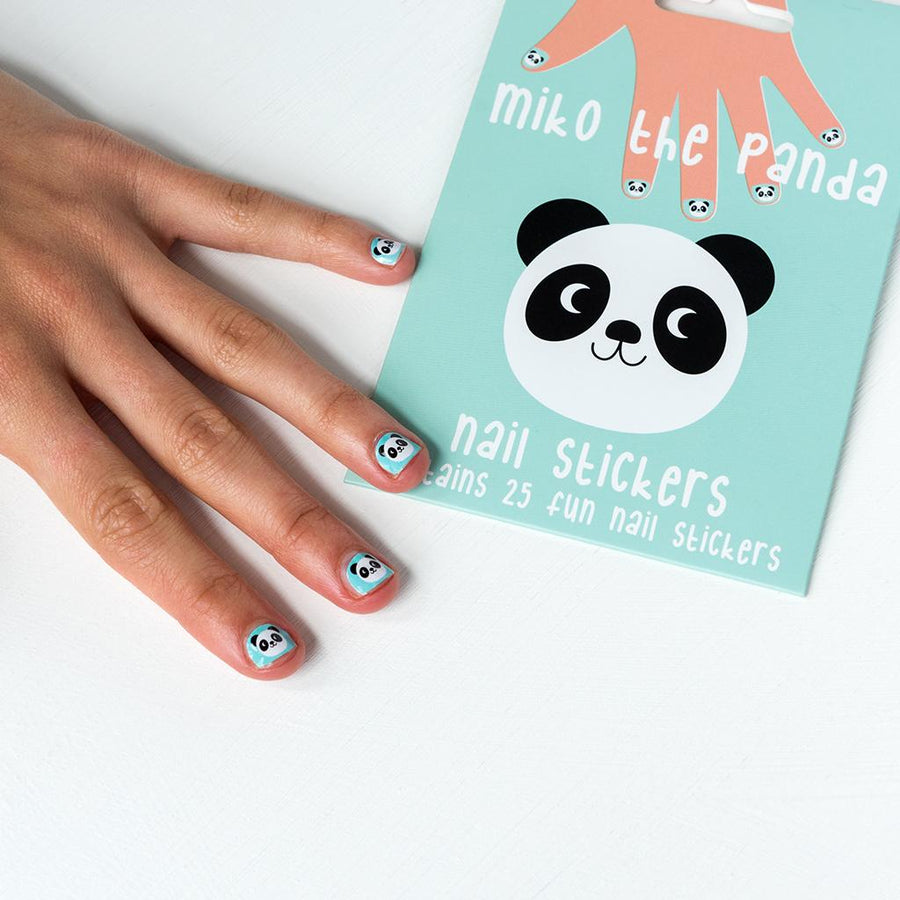 Miko The Panda Nail Sticker (Pack of 25)