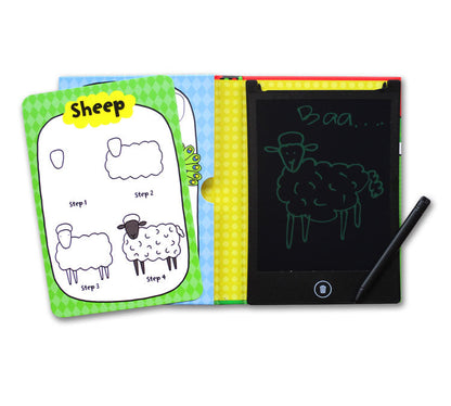 Farm LCD Tablet with Flashcards Pack