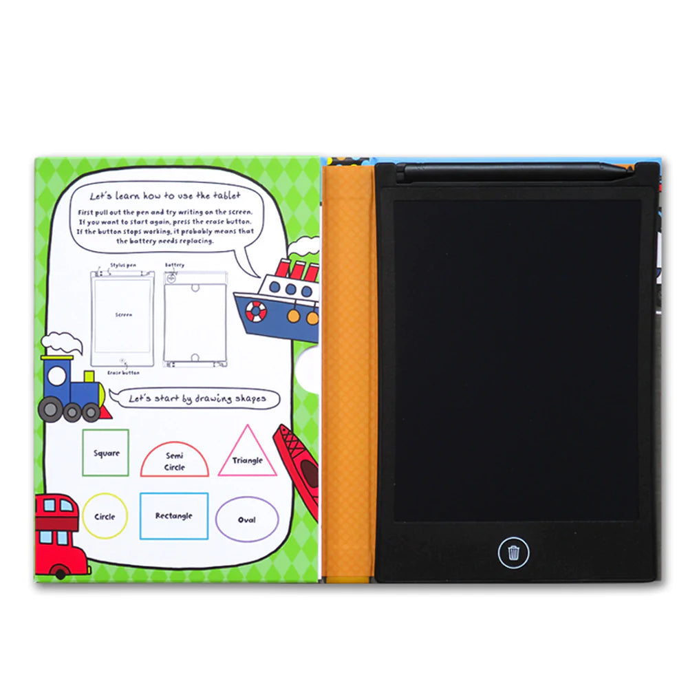 LCD Tablet with Flashcards Pack : Things That Go