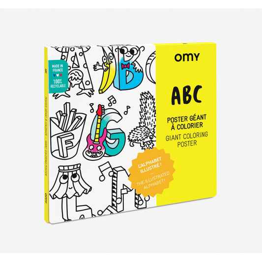 Giant Colouring Poster - ABC